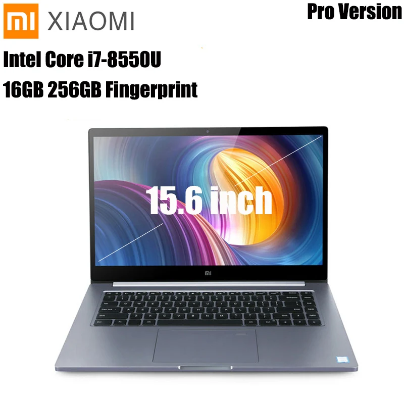 Xiaomi Mi Notebook Pro 15.6' Laptop Windows10 Intel Core I5/I7 Quad Core 1.8GHz 16G 256GB Fingerprint NVIDIA MX150 Gaming Laptop