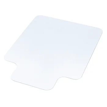 

LANGRIA Clear PVC Chair Mat for Hard Floors Transparent Hard Floor Protector with Non-Studded Bottom BPA Free for Home Office