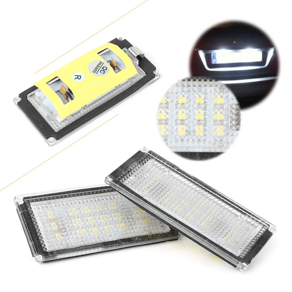 For BMW 3 Series E46 2D M3 facelift LED license Number Plate Light Lamp