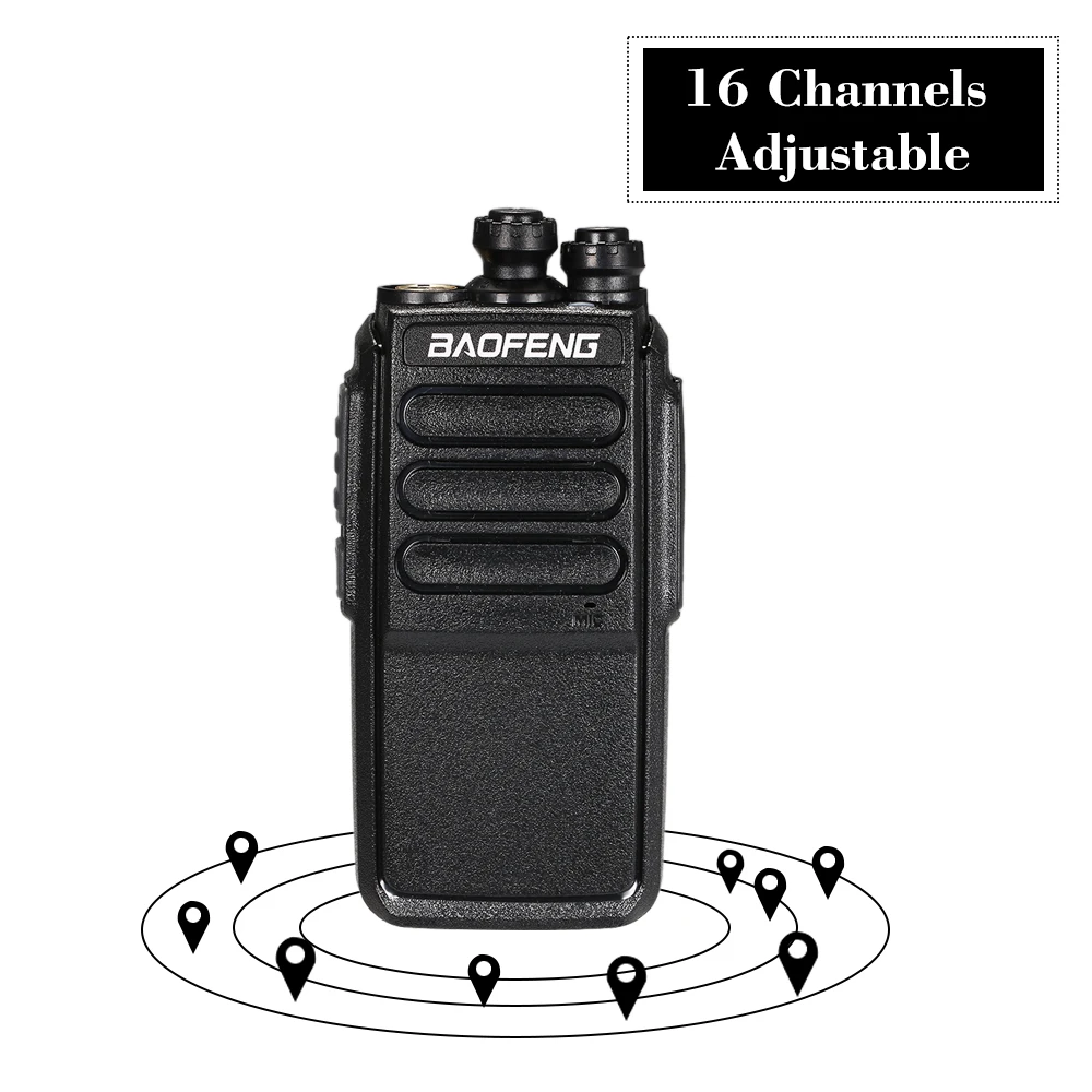 

1pcs BAOFENG V1 UHF 400-470MHz Handheld Transceiver Interphone 16 Memory Channels PTT Launch Key Voice Broadcast Walkie Talkie