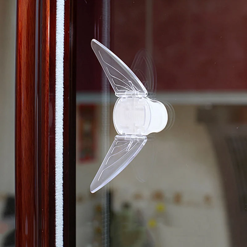 Window Sliding Door Lock Baby Safety Butterfly Shaped Lock Stopper Baby Safe Protection Locks YJS Dropship