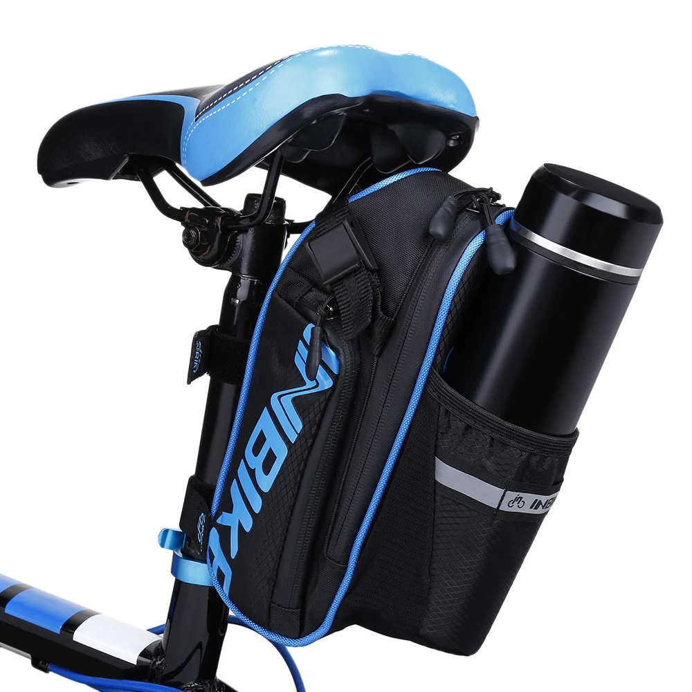 INBIKE Bicycle Bag Bike Waterproof Storage Saddle Bag Seat Cycling Tail