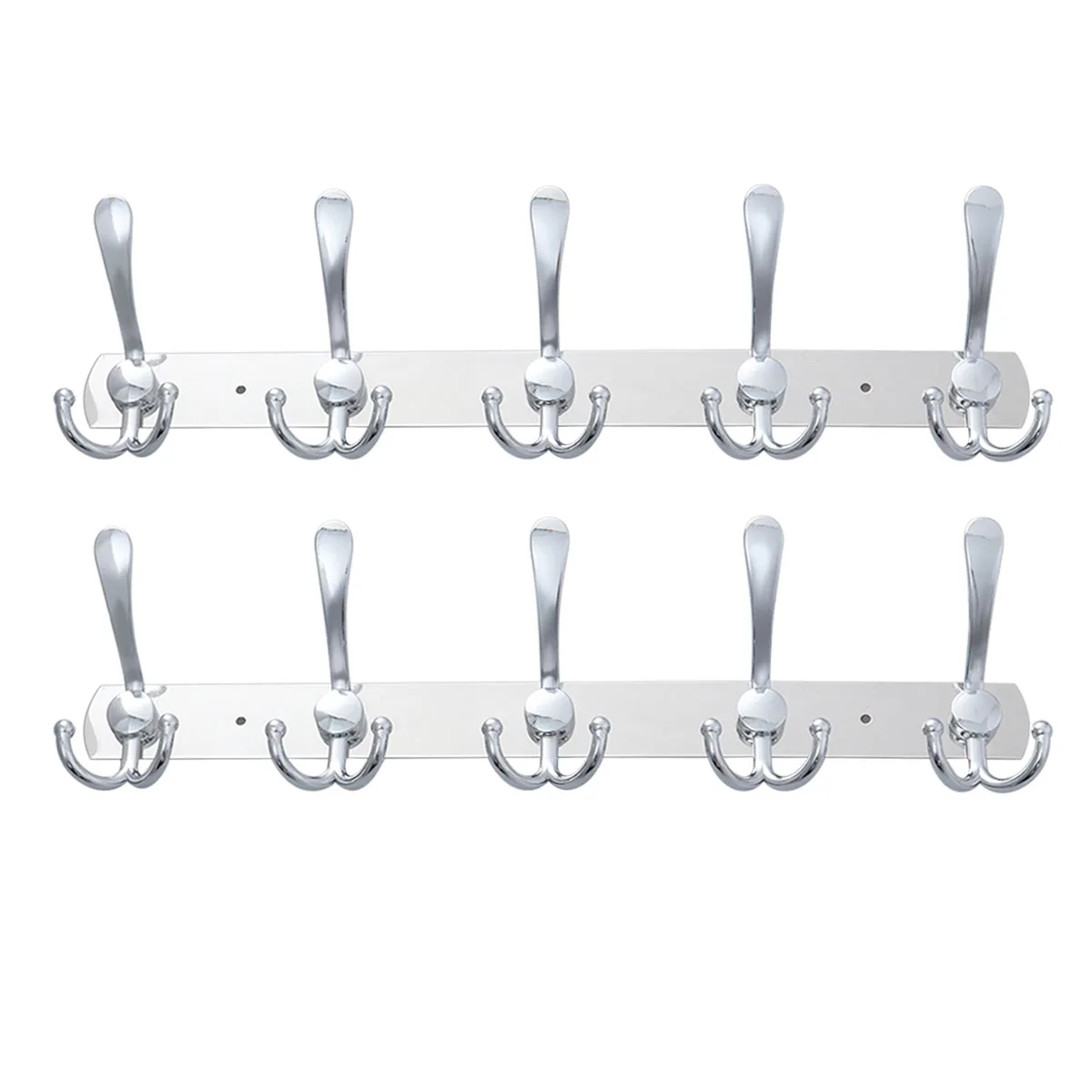 Buy 2pcs Wall Mounted Hook Rack Stainless Steel Hook