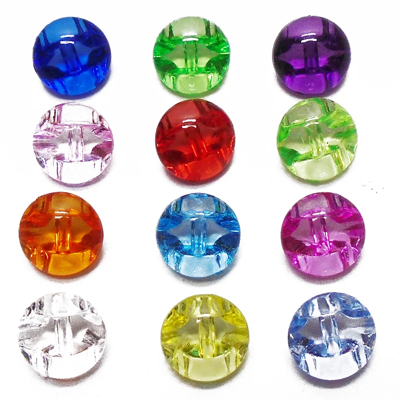 

ZIEENE 10PCs 50PCs 100PCs 12 Colors Kids Acryl Pearl Buttons Sewing Diy Craftes Scrapbooking For Shirt Handmade Baby Button 12mm