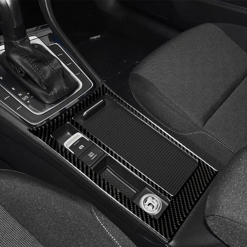 Центральный контроль шестерни чашки для Volkswagen golf 7 аксессуары панели углеродного