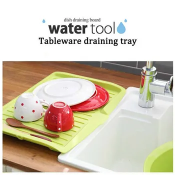 

Over the Sink Roll Up Dish Drying Rack Colander Dish Drainer Utensil Holder Plastic Drip Tray Board Kitchen Sink Drying Rack Hot
