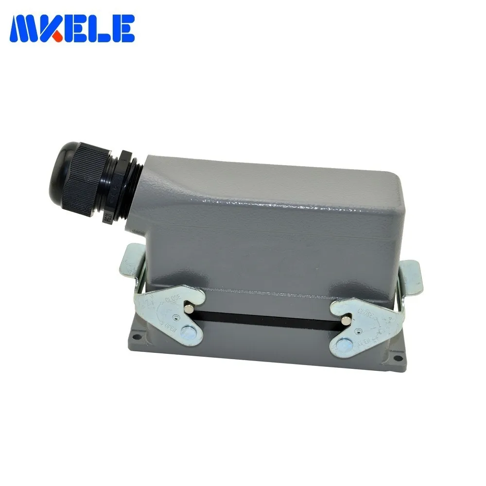 

Rectangular Industrial Waterproof Aviation Plug Mk-he-024-1 Universal Heavy Duty Multi Pin Connectors Zware Male Plug Connectors