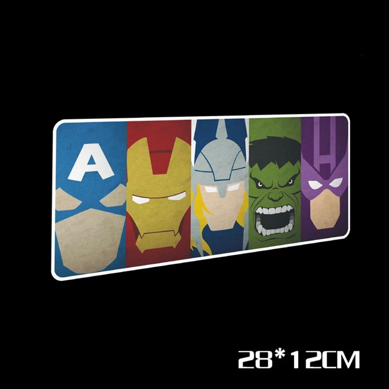 

2019 The Avengers Car Sticker Heros Sticker BATMAN THE HULK Captain America Iron Man Sticker Reflective Sticker