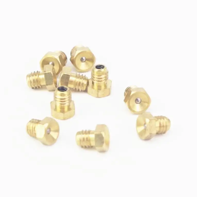 

M6 Pitch 1mm Metric Male Flush Straight Grease Zerk Nipple Fitting For Grease Gun Machine Tool Accessories