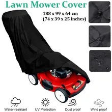 79*39*25 Inch Водонепроницаемый полиэфирное волокно чехол для газонокосилки пыли дождевик УФ-защитой для Двор Сад