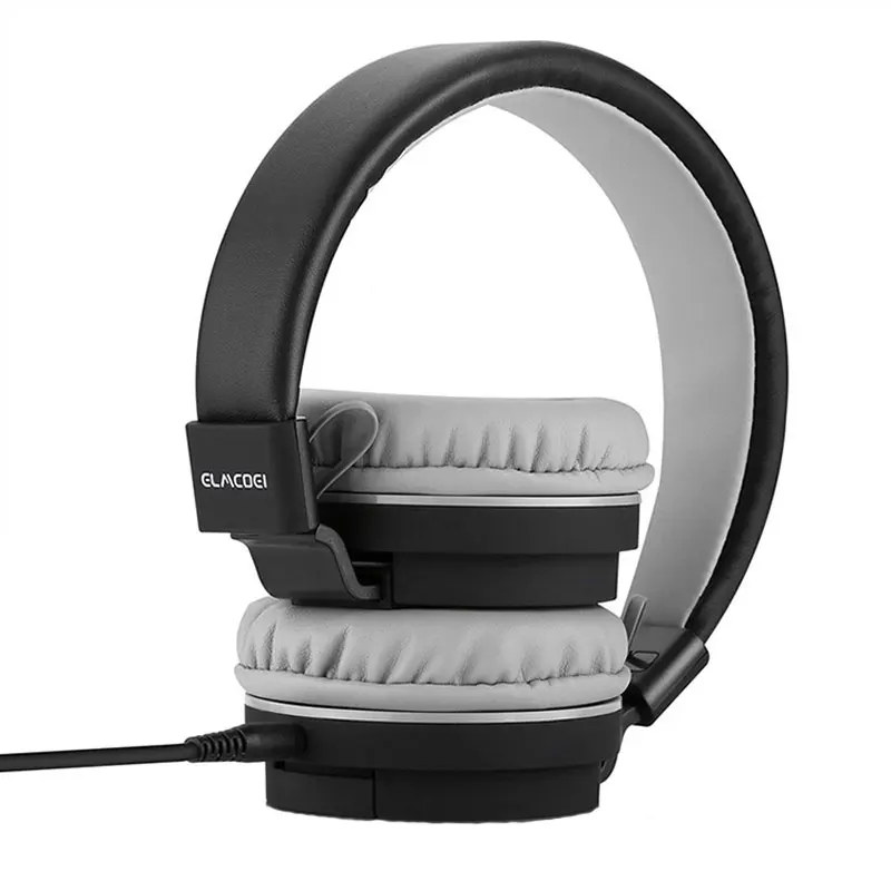 Cute Headphones Candy Color Foldable Kids Headset with Mic Earphone for Mp3 Smartphone Girl Children Xiaomi Birthday Gifts