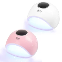 72 Вт Светодиодный УФ-сушка для ногтей Smart для ногтевой фототерапии Гель-лак инструмент для ухода за ногтями