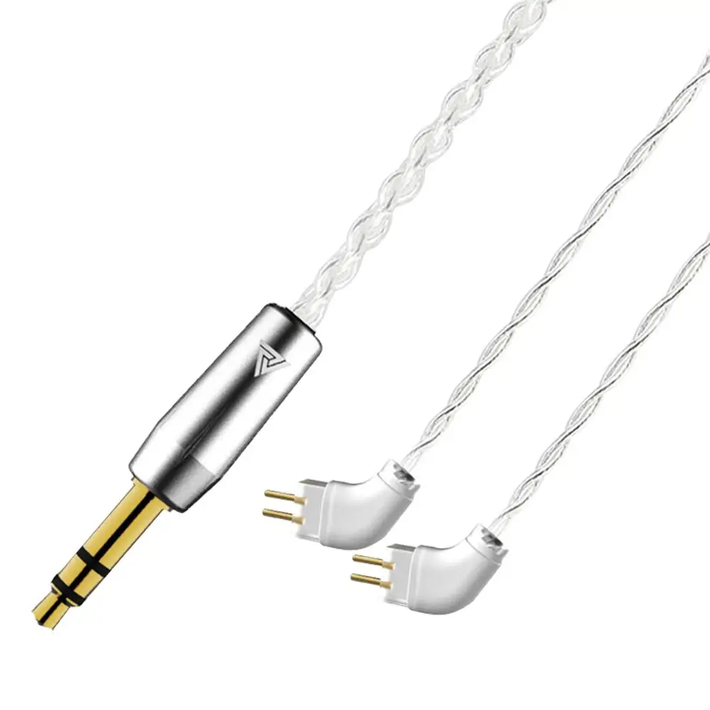 

0.75mm Braided Earphone Cable Cord Replacement for QKZ VK1/VK2/VK6/VK8/V10/V20 Earphone Accessory