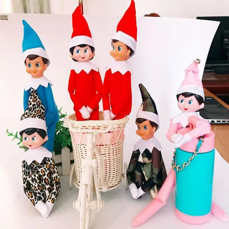 

Colorful Christmas Elfin Dolls Decoration Cute Christmas Gift Decorative Pendant Christmas Elf Ornament Christmas Decoration