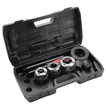 

Manual Pipe Threader Threading Machine Kit with 3 Dies 1/2 3/3 1 Wholesale