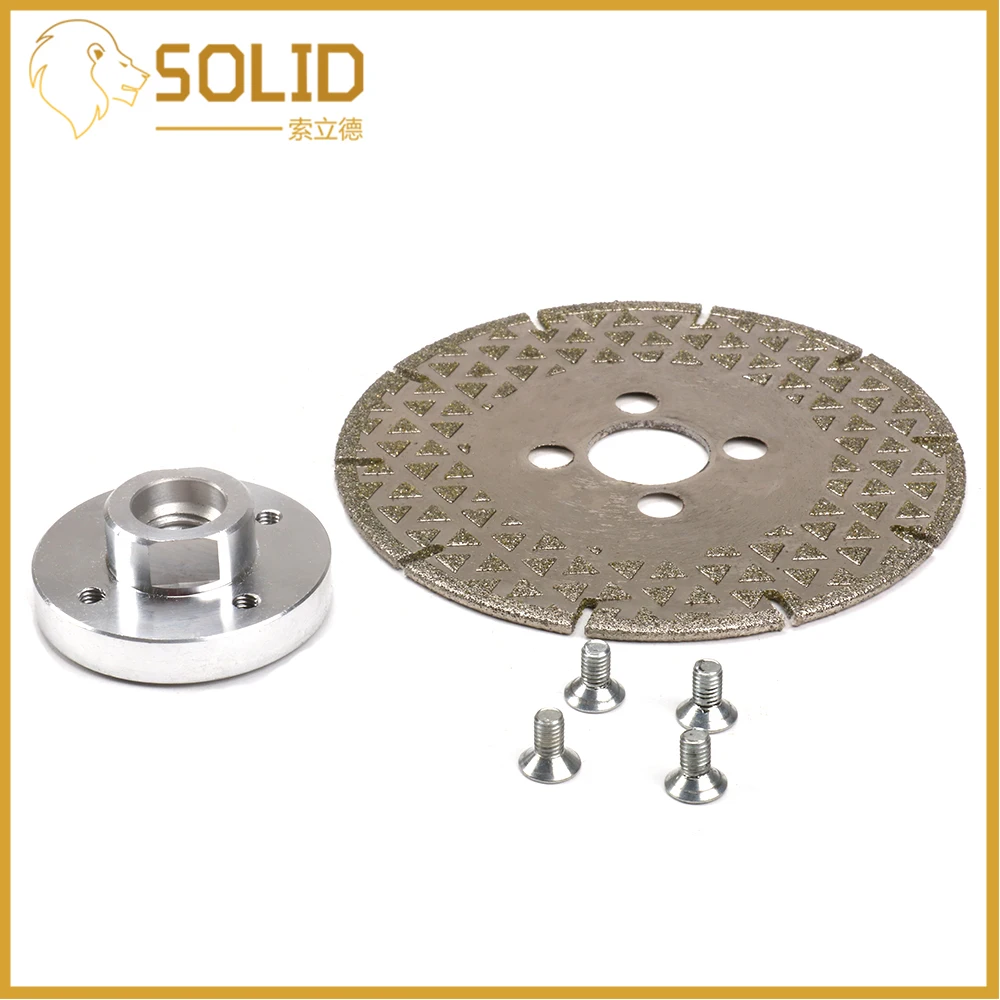 115mm Diamond Cutting Grinding Disc Granite Marble Saw Blade Wheel with M14 Flange 40# 1Pc | Инструменты