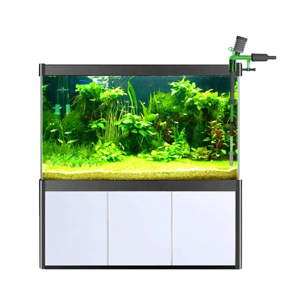 Аквариум Changer Gravel Cleaner Fish Tank автоматическое изменение воды вакуумный аквариумный