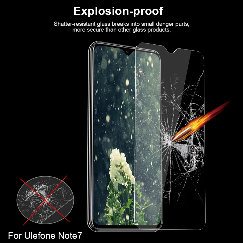 6 1 дюймов для Ulefone Note 7 передний Стекло Экран из закаленного стекла Замена просты в