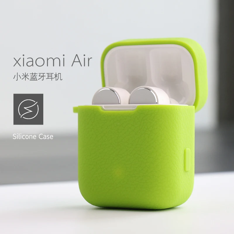 Силиконовый чехол для Xiaomi Airdots Pro чехол силиконовый чехол с карабином сумка с крючком для Air TWS беспроводная гарнитура зарядная коробка