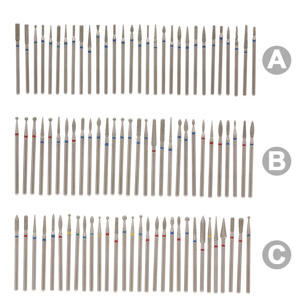 30 шт. сверла для ногтей маникюр педикюрная кутикулы очиститель Вольфрамовая сталь ротационный Полирующий шлифовальный станок 3 стиля инструменты