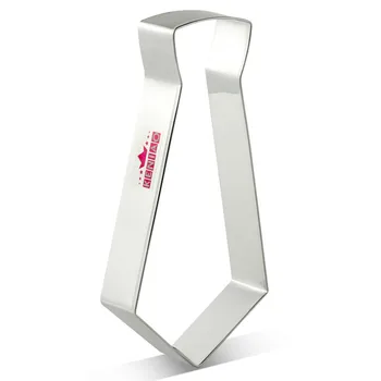 

KENIAO Necktie Cookie Cutter for Father's day - 14.7 x 6.9 cm - Biscuit / Fondant / Pastry / Bread Cutter - Stainless Steel