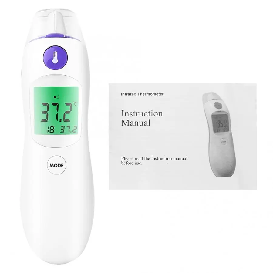 

Baby Digital Infrared Thermometer Children Electronic Thermometer Ear and Forehead Temperature Measure Dual mode Non-contact