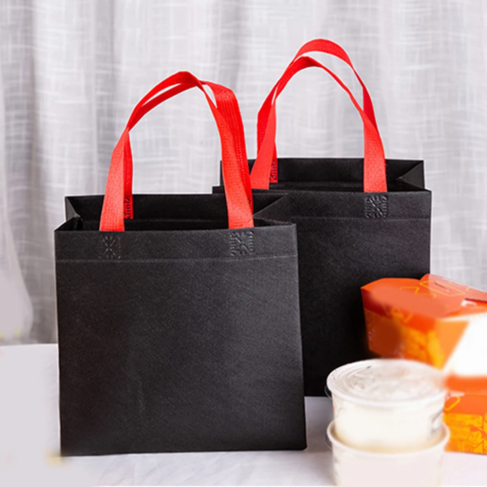 24*23cm Reusable Non-woven Fabric Shopping Bags Casual Foldable Tote Pouch Grocery Bags Eco Friendly Handbags Bolsa Reutilizable 24*23cm Reusable Non-woven Fabric Shopping Bags Casual Foldable Tote Pouch Grocery Bags Eco Friendly Handbags Bolsa Reutilizable
