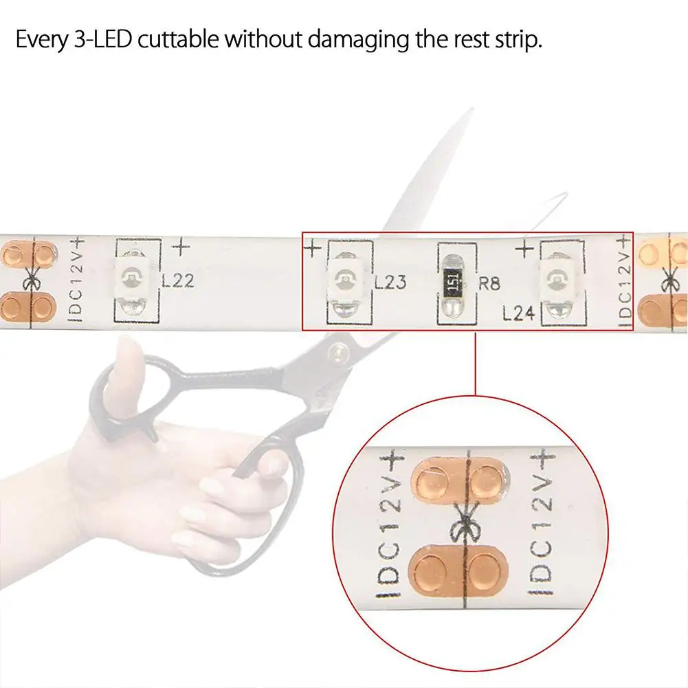 Светодиодная УФ лента SMD3528 5 м 390 400 нм|Светодиодные ленты| |