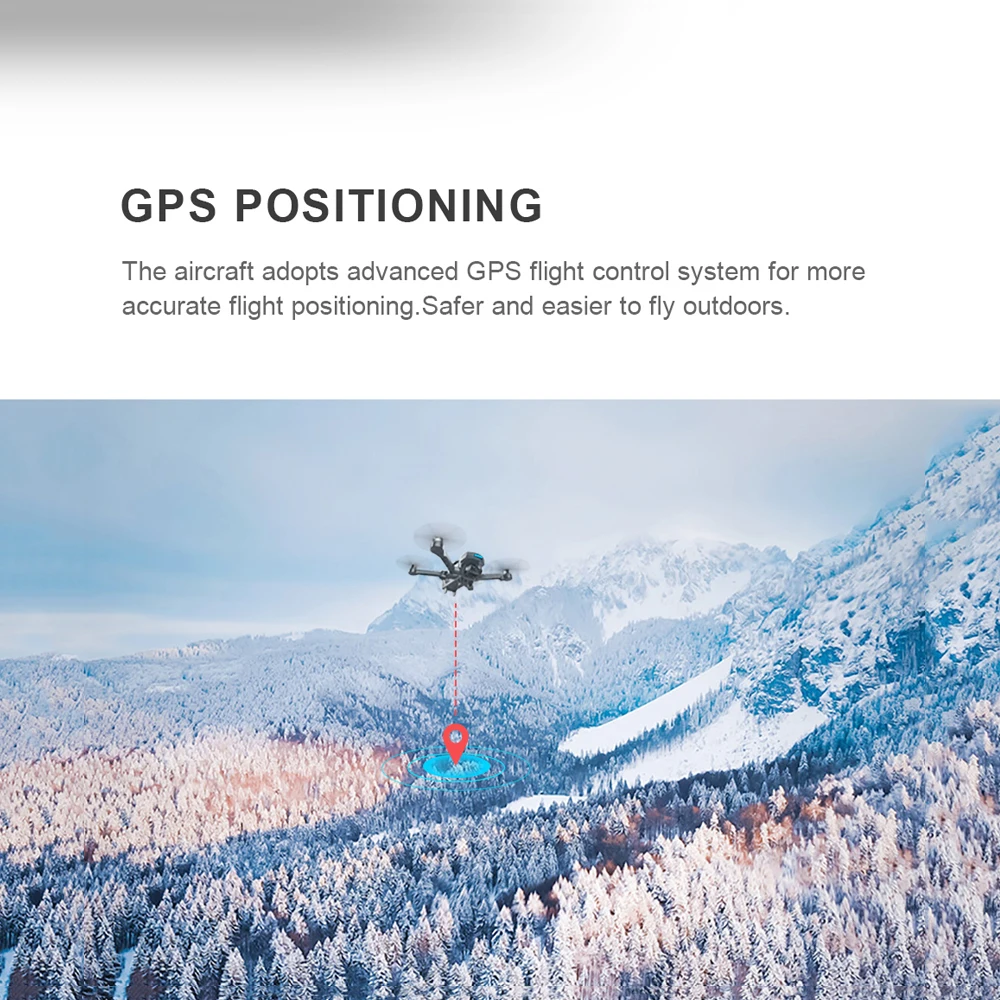 CG033 GPS Brushless RC Quadcopter With 1080P HD FPV WIFI Gimbal Camera/No Camera Altitude Hold Foldable RC Drone Helicopter