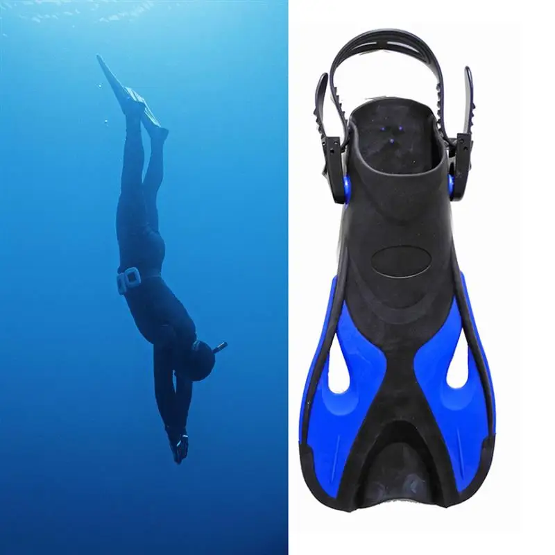 1pair Children Frog Shoes Swimming Fins Adult Snorkeling Foot Flipper
