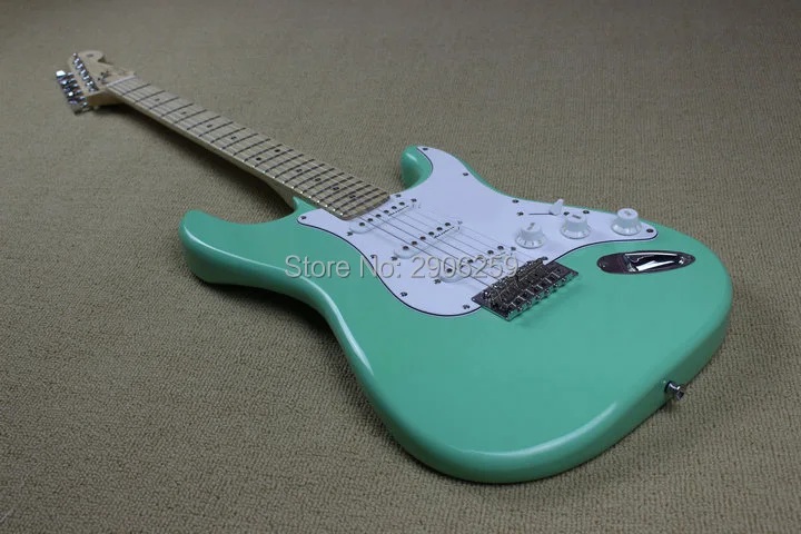 

Surf green Chinese st electric guitar,Hot in China,free shipping