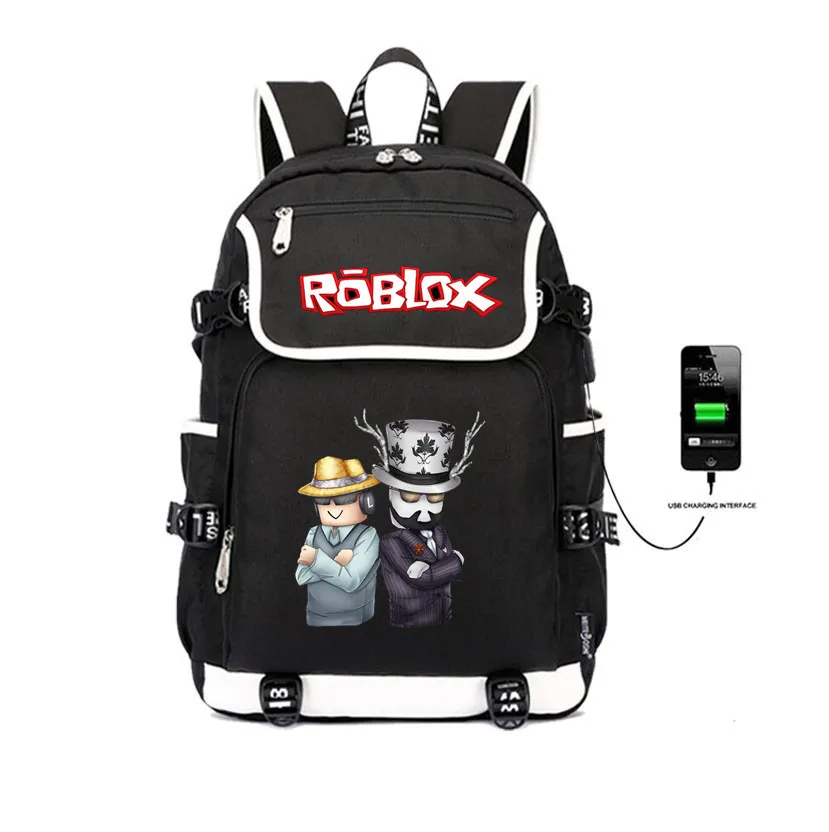 Game Roblox Backpack Usb Charge Women Men Backpack Teenage - roblox bags backpack school bag book bag daypack