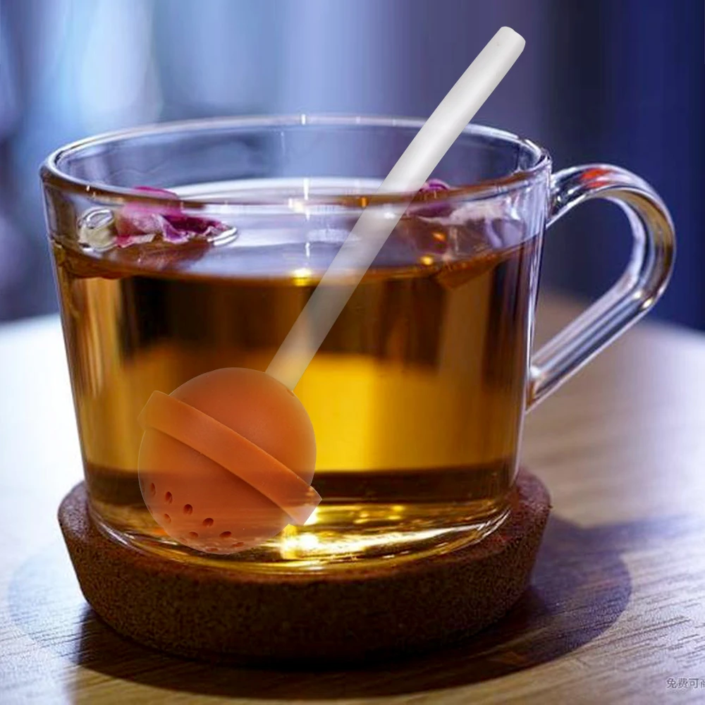 Creative Empty Tea Bag Filter Strainer Silicone Infuser Accessories Kitchen Tools Lollipop Shape huismerk kopen in de aanbieding Creative Empty Tea Bag Filter Strainer Silicone Infuser Accessories Kitchen Tools Lollipop Shape huismerk kopen in de aanbieding