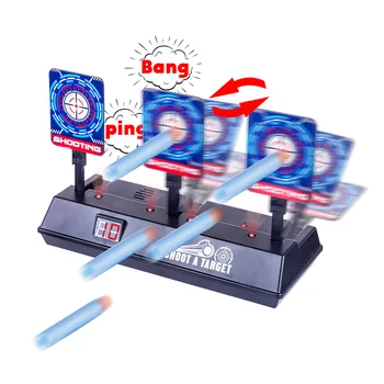 

Modiker Electric Practice Target Scoring Reset Target with Light Effect and Crit Miss Function for Nerf Ball