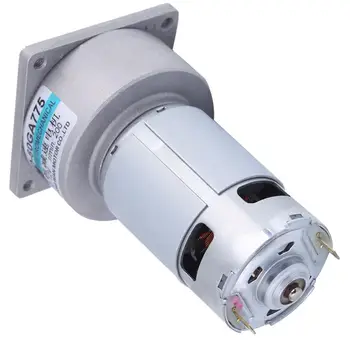 

60GA775 DC12V 35W DC Geared Motor Large Torque Adjustable Speed Micro DC Motor 200 RPM 300 RPM discount