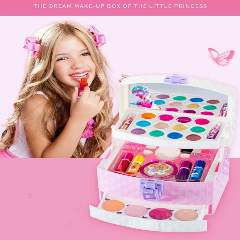 pretend play Beauty Fashion Toys children's cosmetics princess toy makeup box set performance toys Gift pretend play Beauty Fashion Toys children's cosmetics princess toy makeup box set performance toys Gift