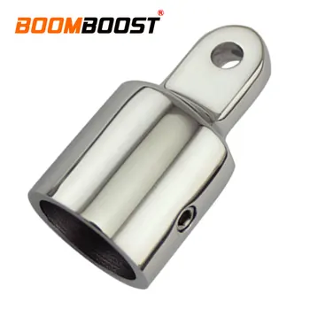 

7/8'' Pipe Professional Eye End Cap For Marine Boat Yacht 316 Silver 22mm Bimini Top 1PCS Stainless Steel Fitting Hardware