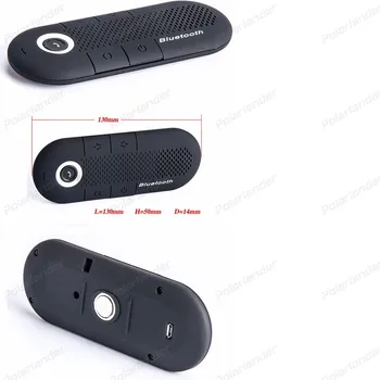 

two sun visor fine clip Bluetooth hands-free intercom system with multi-functional car charger MP3 Player Speaker new Bluetooth