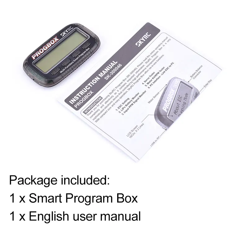 SKYRC PROGBOX SK 300046 6 в 1 Смарт программа для радиоуправляемой модели ESC установка