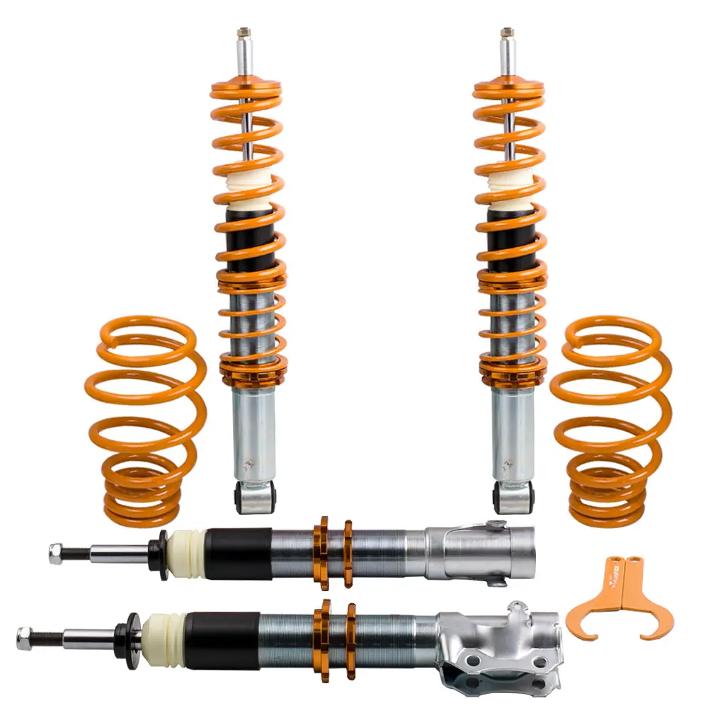 

For SEAT IBIZA CORDOBA 6K2 Coilover Shock Absorber Lowering 1999 2000 2001 2002 Suspension for Polo MK3 MK4 6N 1.4TDi GTi