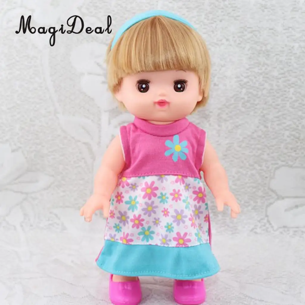 2pcs Fashion Mini Gray Coat Pants Suit for 25cm Mellchan Girl Doll Costume