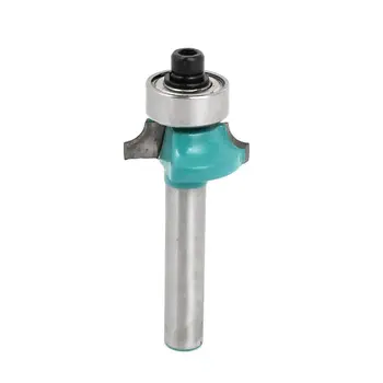 

1/4 Inch x 1/4 Inch End Bearing Corner Round Over Router Bit Cutter