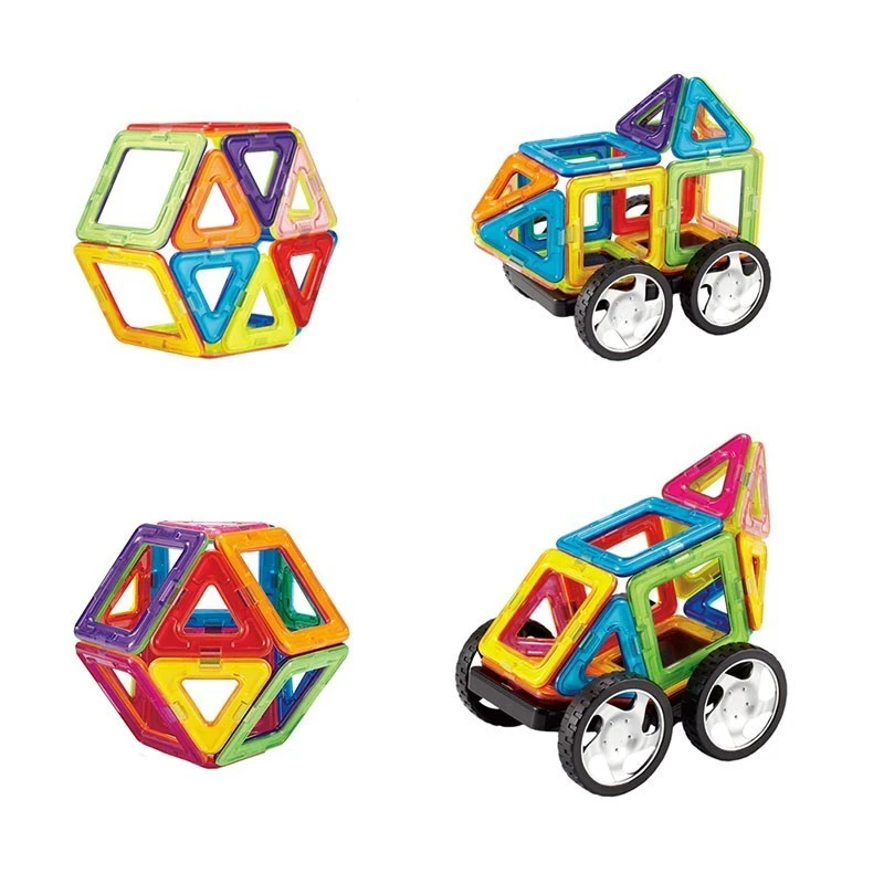 magnetic building blocks kit