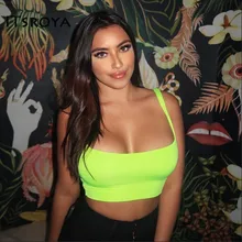 Для женщин зеленый Бикини Топ бра для плавания Спорт спагетти купальник с ремешками Плавание костюм Лето Пляжная мода Купальные тренажерный зал тренировка бюстгальтер