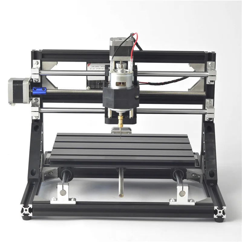 

High Quality Black 3018 3-axis Movable CNC Router Spindle Engraver DIY Wood Milling Engraving Machine 300x180mm