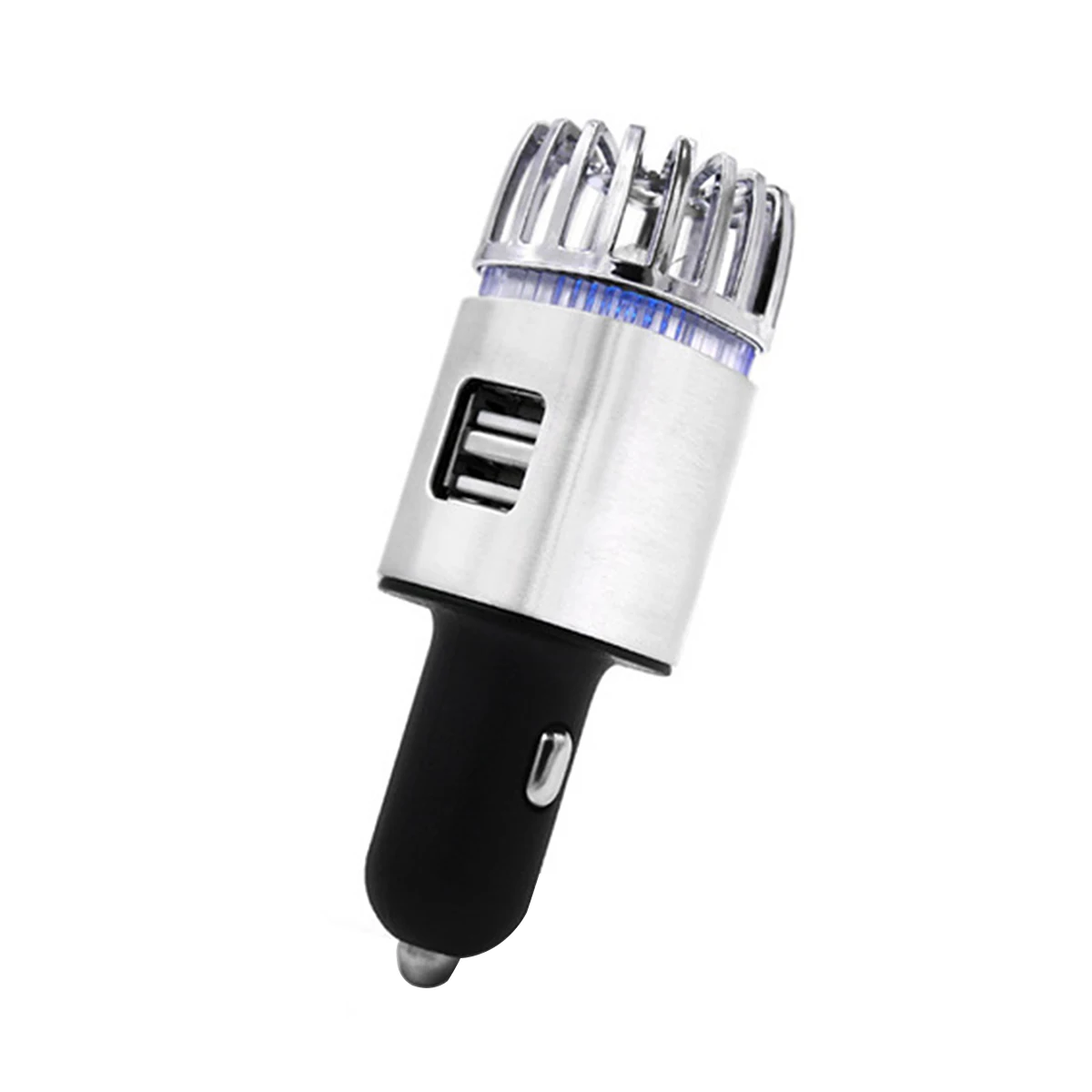 

2 In 1 Double USB Car Charging Powerful Negative Ion Car Air Purifier