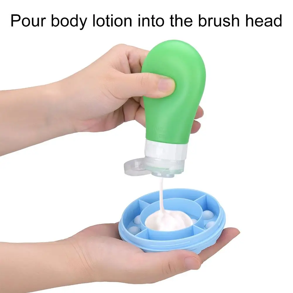 Лосьон, масло крем аппликатор средства ухода за кожей ног назад для ванной кисточки скраб массажер душ потертости