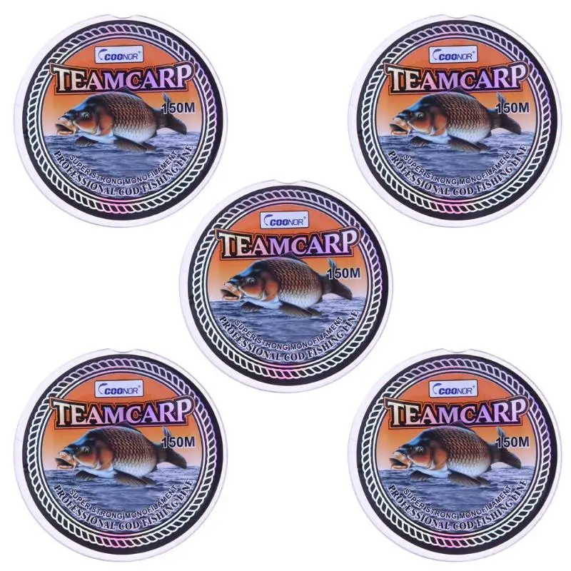 سوبر قوي حبل صيد من النيلون 150 متر 0.12-0.3 ملليمتر حيدة خط Fishline ل المياه المالحة و المياه العذبة مكافحة التآكل الصيد لين