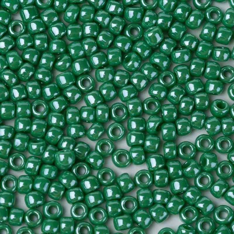 

Taidian 3grams 11/0 TOHO Rocailles Opaque Lustered Mint Green Rocailles 2.0mm Japan Seedbeads Weaving Threads