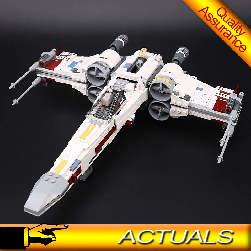

Compatible Legoing 75218 05145 X-Wing Starfighter Bricks Star Series Wars Building Blocks Droids Figures DIY Toys Gifts